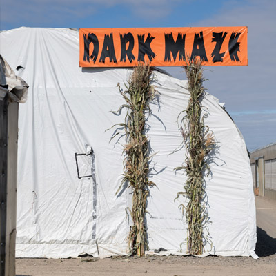 Dark Maze Activity at Bauman's Harvest Festival