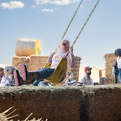 Giant Swings - Load of Fun at Bauman's Harvest Festival