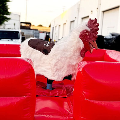 Mechanical Rooster Ride at Bauman's Harvest Festival